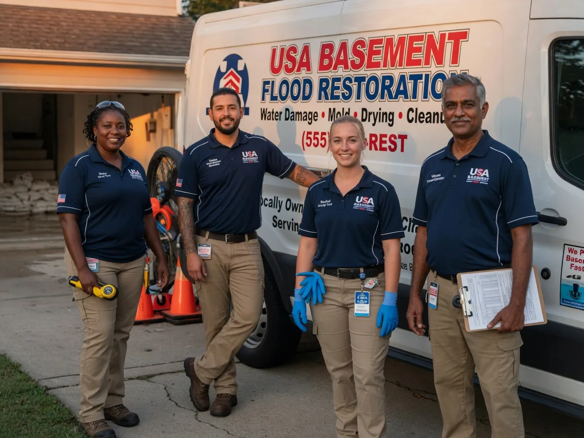 Basement Flood Cleanup company in Hamburg, IL